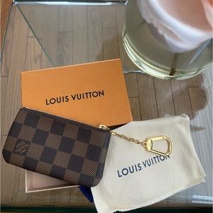 Louis Vuitton Damier Ebene Key Pouch